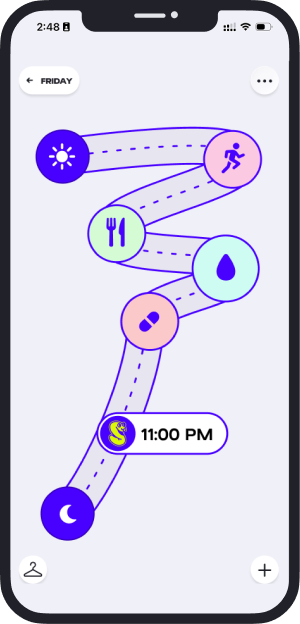 Serpentime app screen